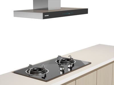 现代抽油烟机 燃气灶 厨房电器3d模型 现代抽油烟机 燃气灶 厨房电器