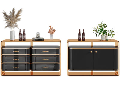 新中式玄关柜 边柜