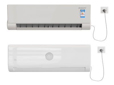 现代壁挂式空调3d模型 现代壁挂式空调
