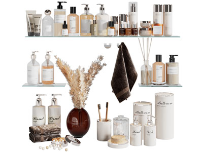 现代洗护用品 卫浴小件