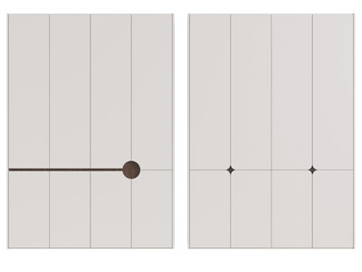 现代衣柜3d模型 现代衣柜