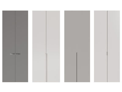 现代双开门衣柜3d模型 现代双开门衣柜