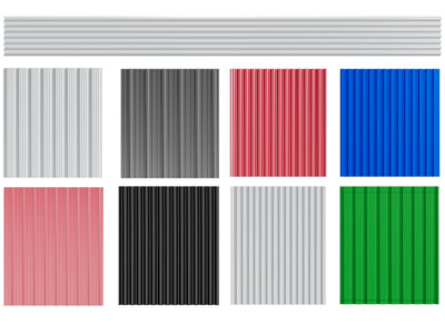 现代彩钢瓦 铁皮墙 雨棚