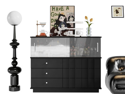 法式玄关柜 边柜