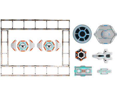 现代机械 科技线条 玄幻机器 太空元素