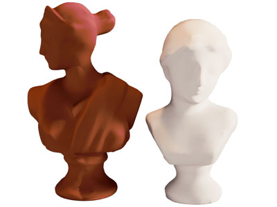 欧式半身人物雕塑雕刻3d模型 欧式半身人物雕塑雕刻