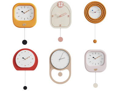 现代钟表 墙饰