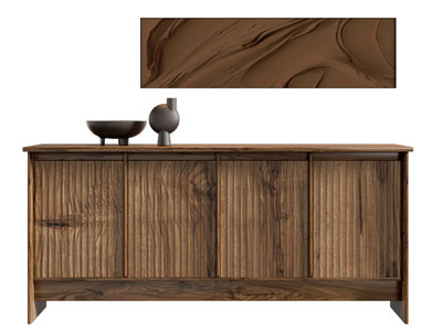 现代中古风玄关柜 边柜3d模型 现代中古风玄关柜 边柜