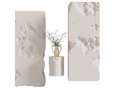 侘寂风花瓶花卉摆件组合