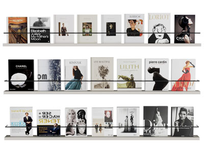 现代书本 书刊杂志架