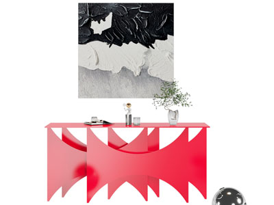 现代端景台 装饰挂画3d模型 现代端景台 装饰挂画