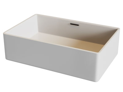 现代长方形水槽 洗手盆