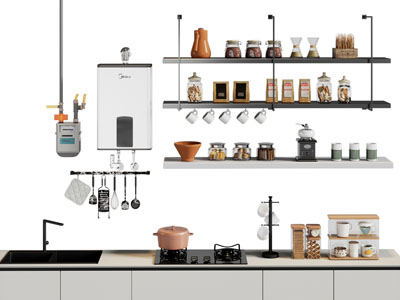 现代调料瓶装饰置物架 厨具