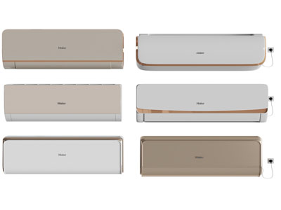 现代壁挂式空调3d模型 现代壁挂式空调