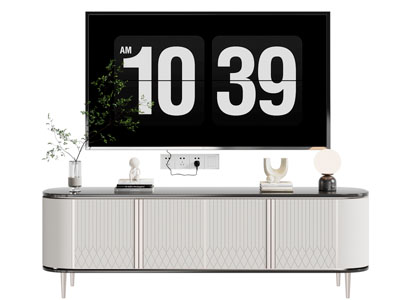 现代轻奢电视柜 电视3d模型 现代轻奢电视柜 电视