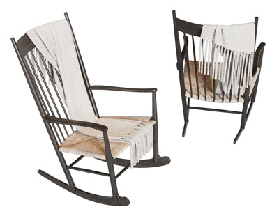 现代摇椅 休闲椅子