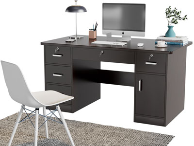 现代老板台 老板桌椅组合