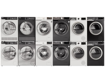 现代滚筒洗衣机3d模型 现代滚筒洗衣机