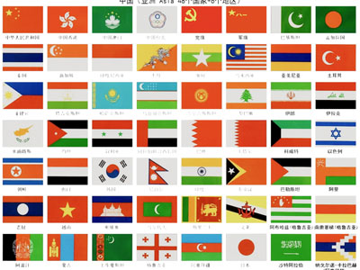 现代各国国旗 旗帜