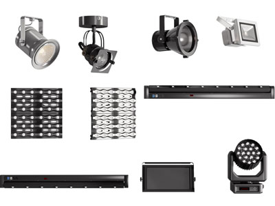 现代舞台灯 筒灯射灯 霓虹灯