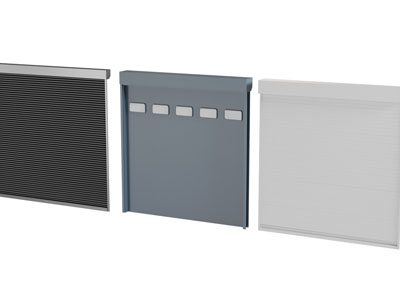 现代卷闸门 防盗门 大门3d模型 现代卷闸门 防盗门 大门