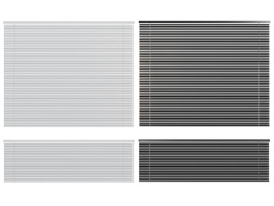 现代竹帘 卷帘 拉帘3d模型 现代竹帘 卷帘 拉帘