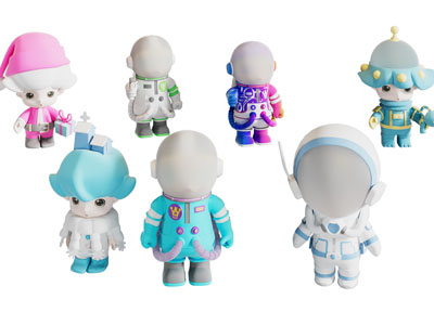 现代卡通动漫游戏影视角色