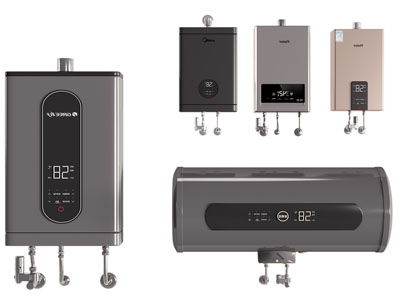 现代热水器3d模型 现代热水器