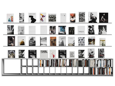 现代墙面装饰书架 书柜3d模型 现代墙面装饰书架 书柜