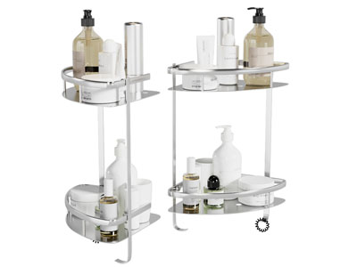 现代化妆品置物收纳架3d模型 现代化妆品置物收纳架