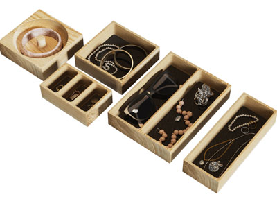 现代珠宝首饰收纳盒