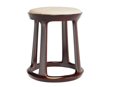 新中式圆形凳子 化妆凳