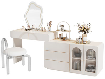 法式轻奢化妆 梳妆台