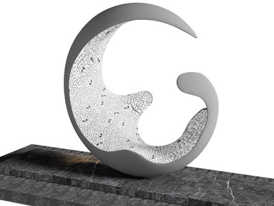 现代城市雕塑小品 景观3d模型 现代城市雕塑小品 景观