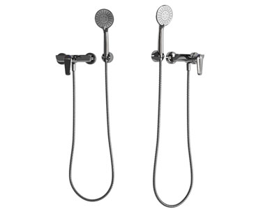 现代不锈钢淋浴花洒