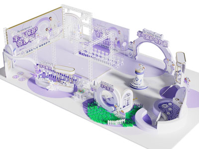 现代商品展厅展览 美陈 户外装置