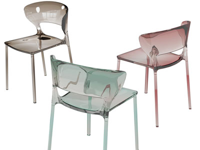 现代亚克力餐椅 休闲椅子