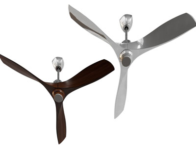 现代三叶吊扇灯 吊扇3d模型 现代三叶吊扇灯 吊扇