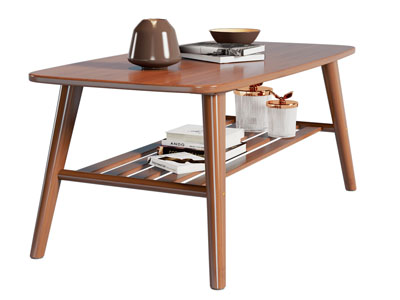 北欧实木茶几3d模型 北欧实木茶几