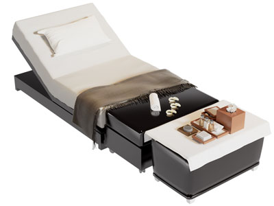 现代躺椅 按摩椅子 包厢床 美容床