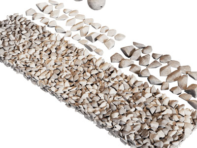 现代石子 石头 景观石头