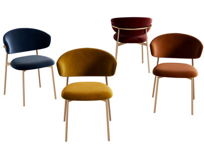 现代轻奢休闲椅子 餐椅