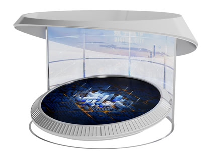 现代售楼处数字沙盘