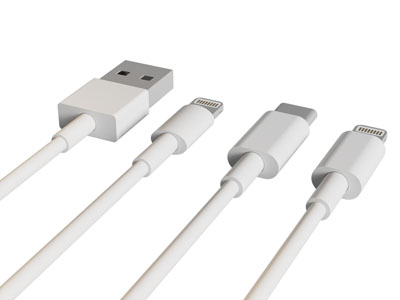 现代手机充电绳 手机数据线3d模型 现代手机充电绳 手机数据线