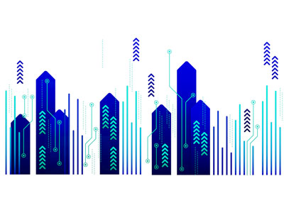 现代科幻元素 线路板墙饰