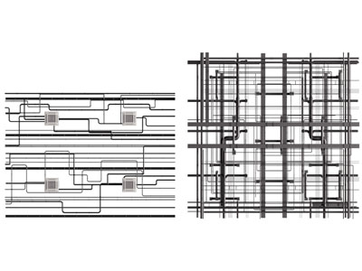工业风loft管道天花吊顶3d模型 工业风loft管道天花吊顶