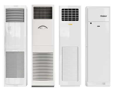 现代柜式空调3d模型 现代柜式空调