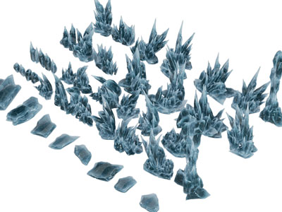 现代水晶石头 矿石 景观石