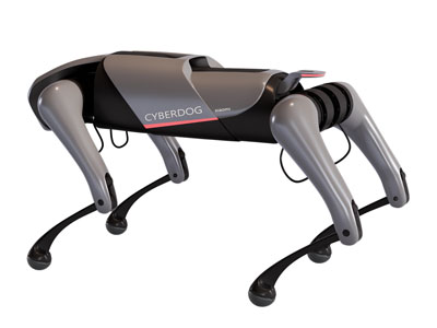 现代机器狗 智能机器3d模型 现代机器狗 智能机器