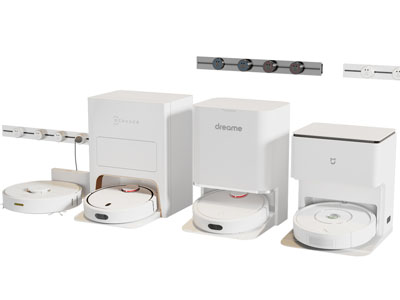 现代智能扫地机3d模型 现代智能扫地机